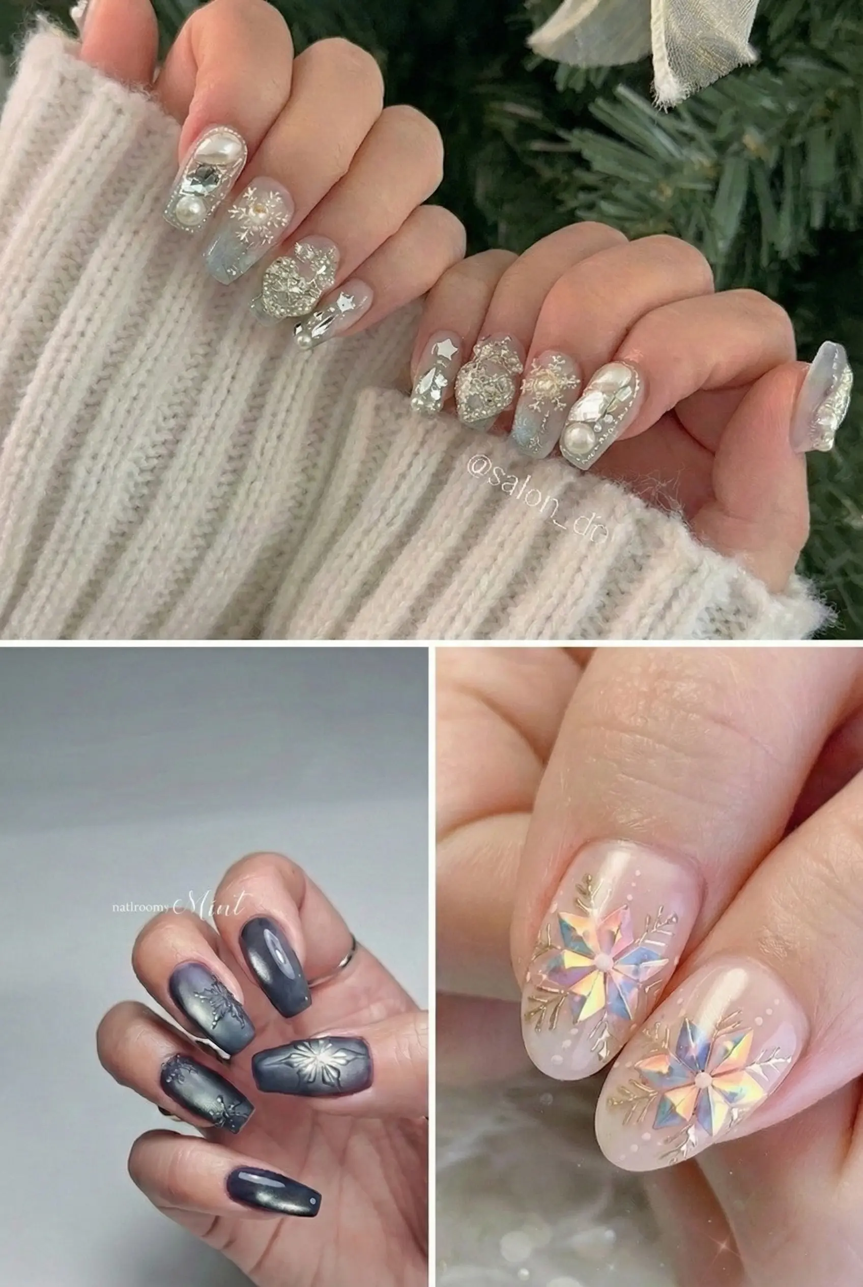 10 Best Snowflake Nail Art Designs for a Romantic Winter Vibe